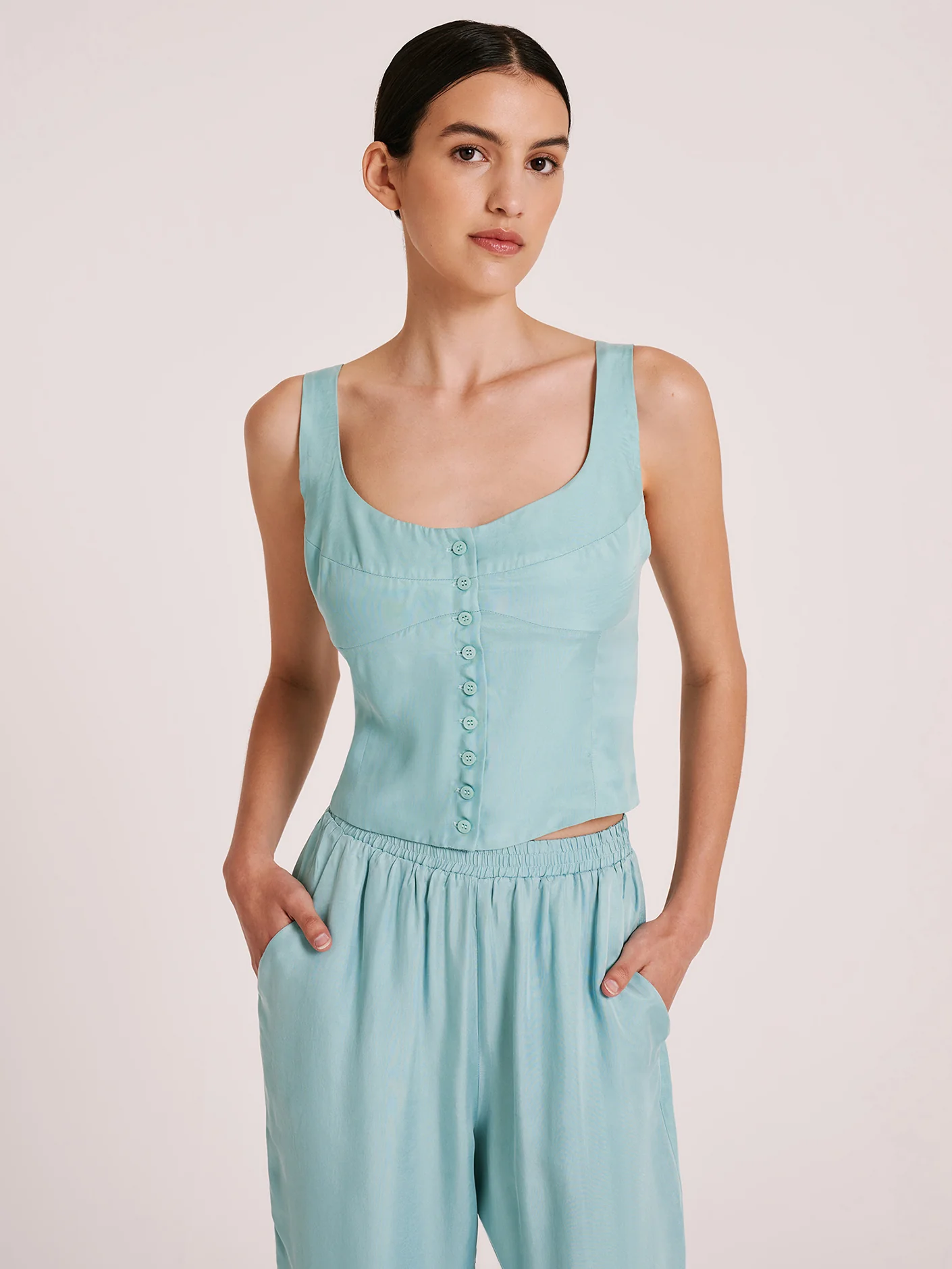 Lea Cupro Corset