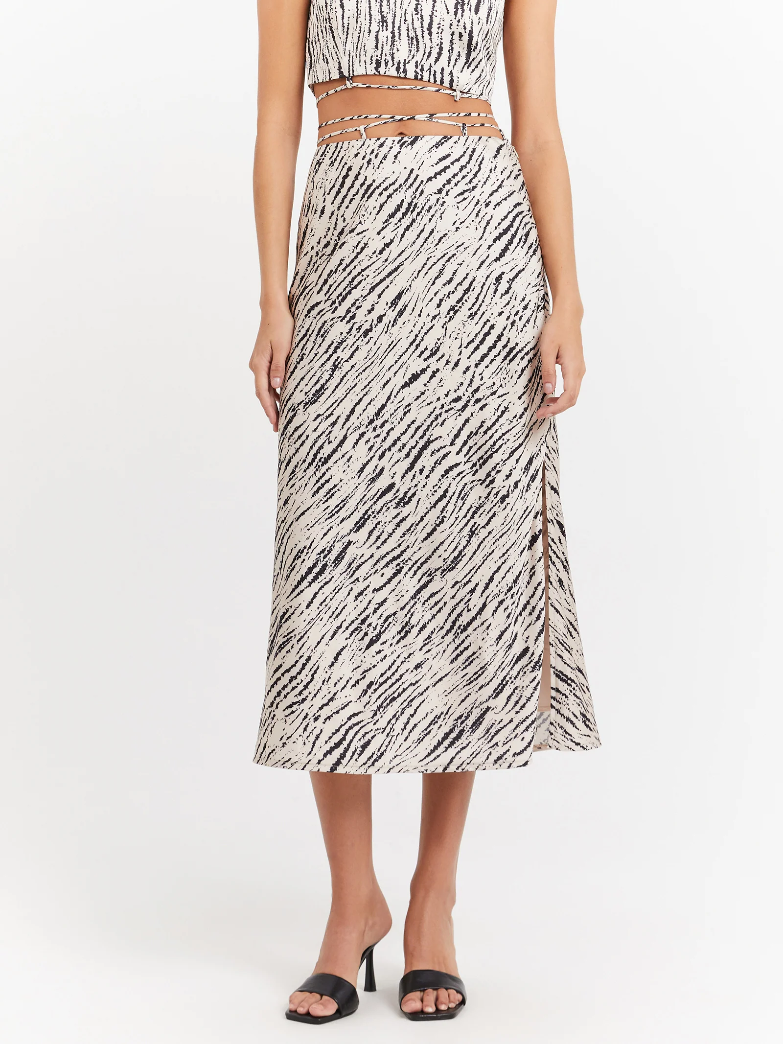 Leya Satin Skirt