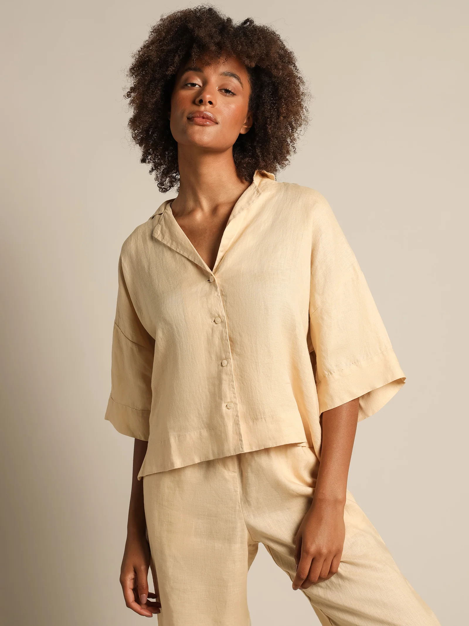 Linen Lounge Shirt