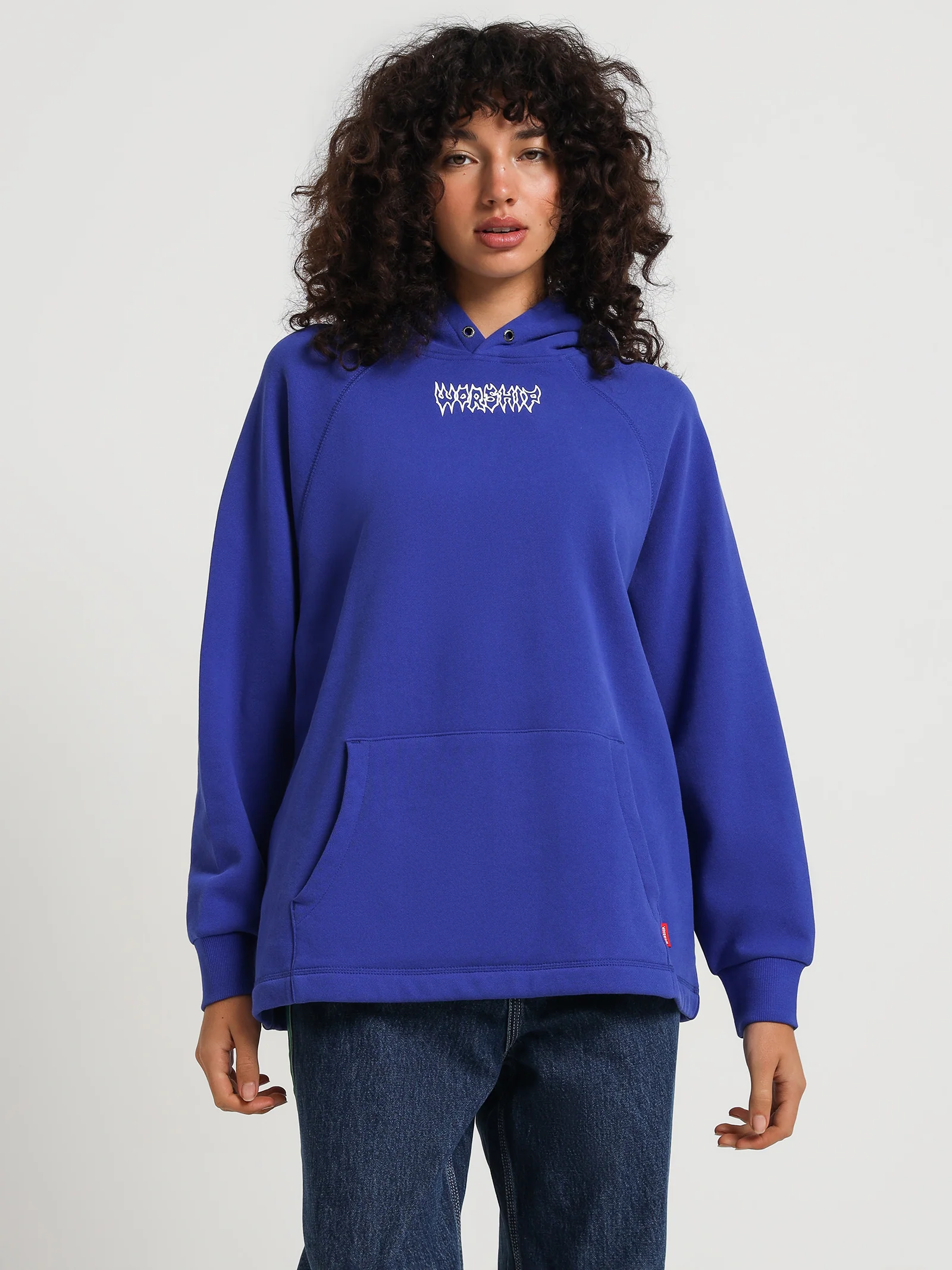 Meancord Oversized Raglan Hoodie