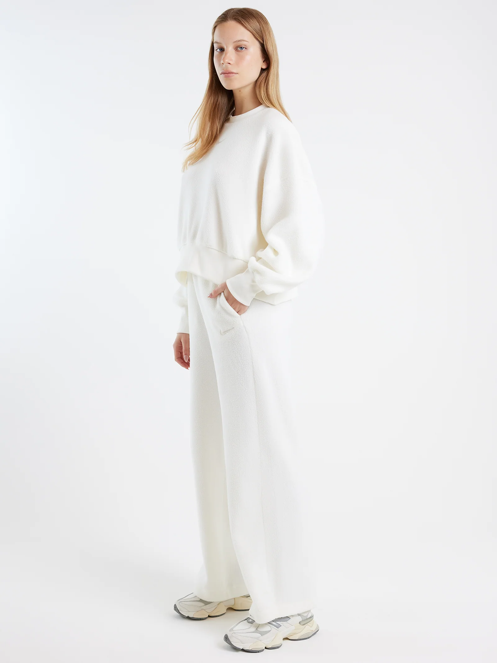Sportswear Plush Mod Crop Crew - Image 4