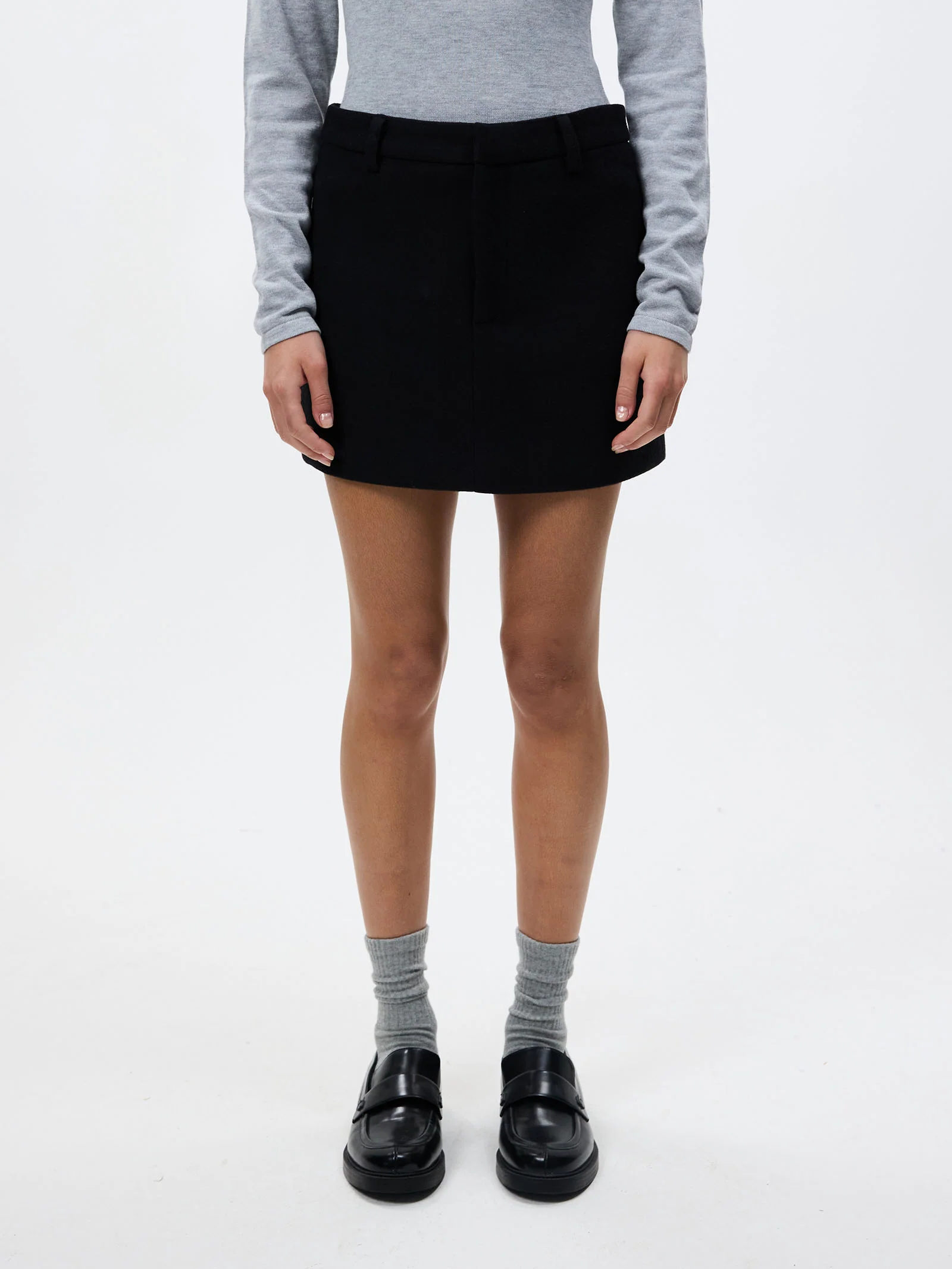 Fitted Mini Skirt