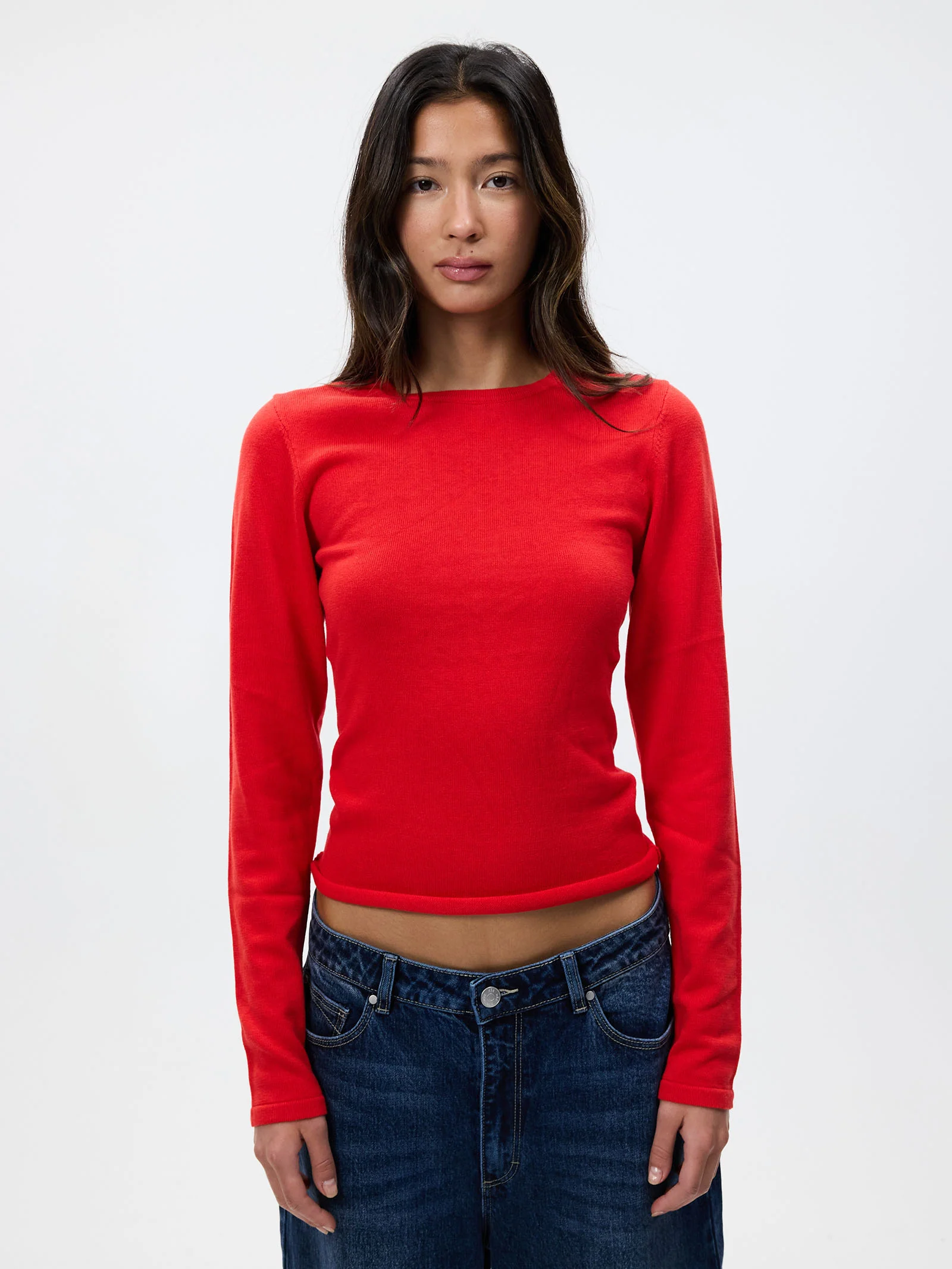 Long Sleeve Knit Top