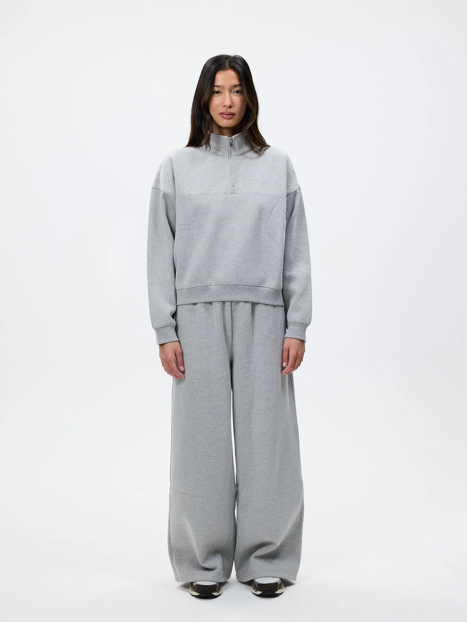 Wide Leg Track Pant