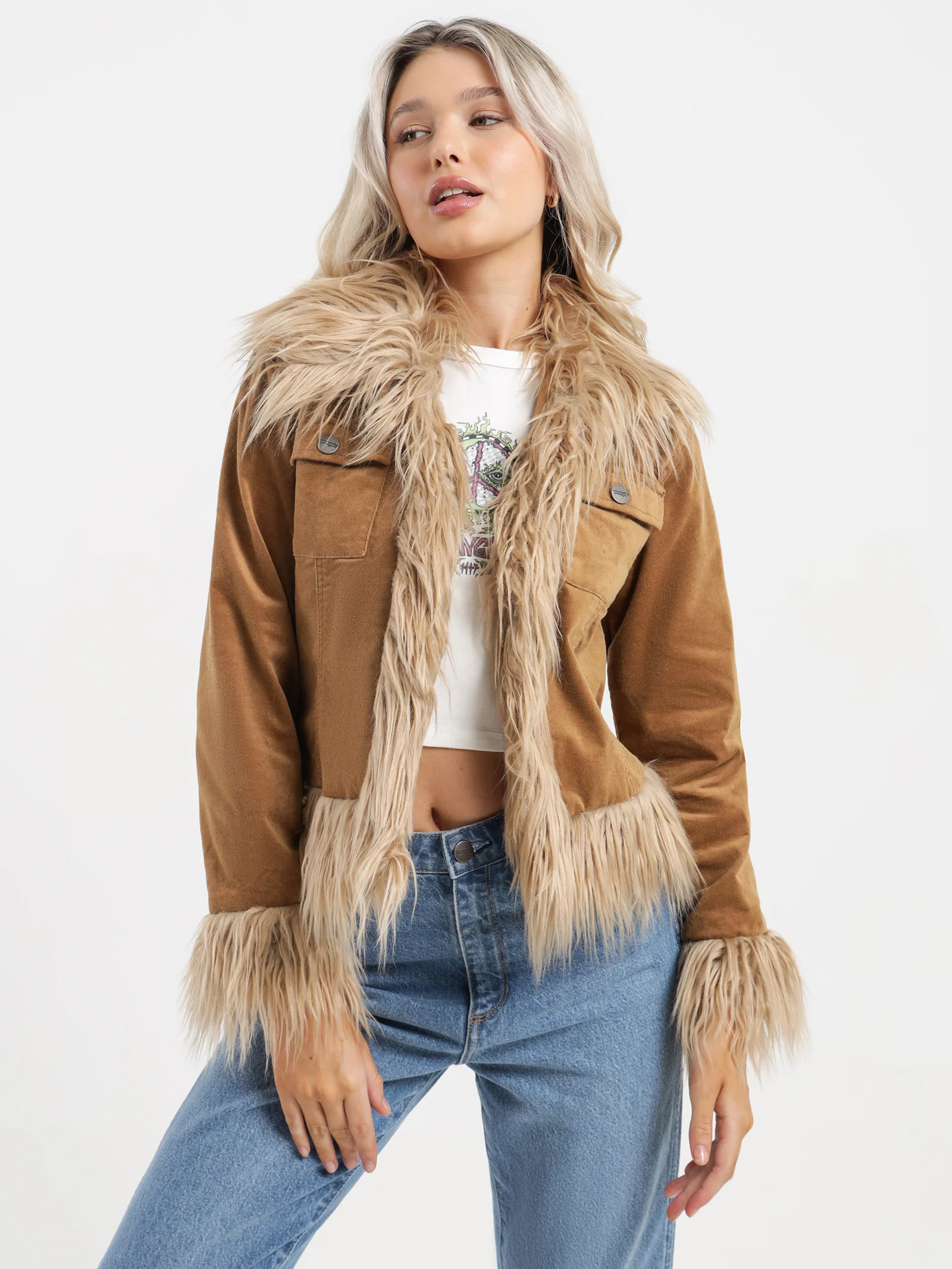 Naomi Shag Coat