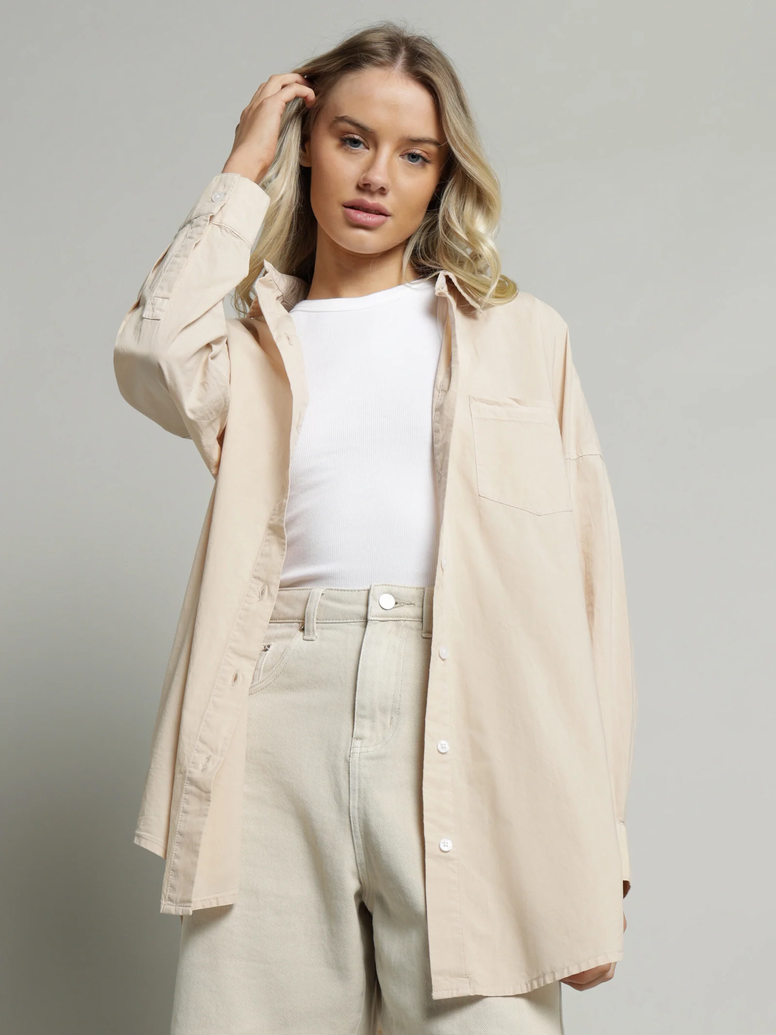 Naya Cotton Long Sleeve Shirt
