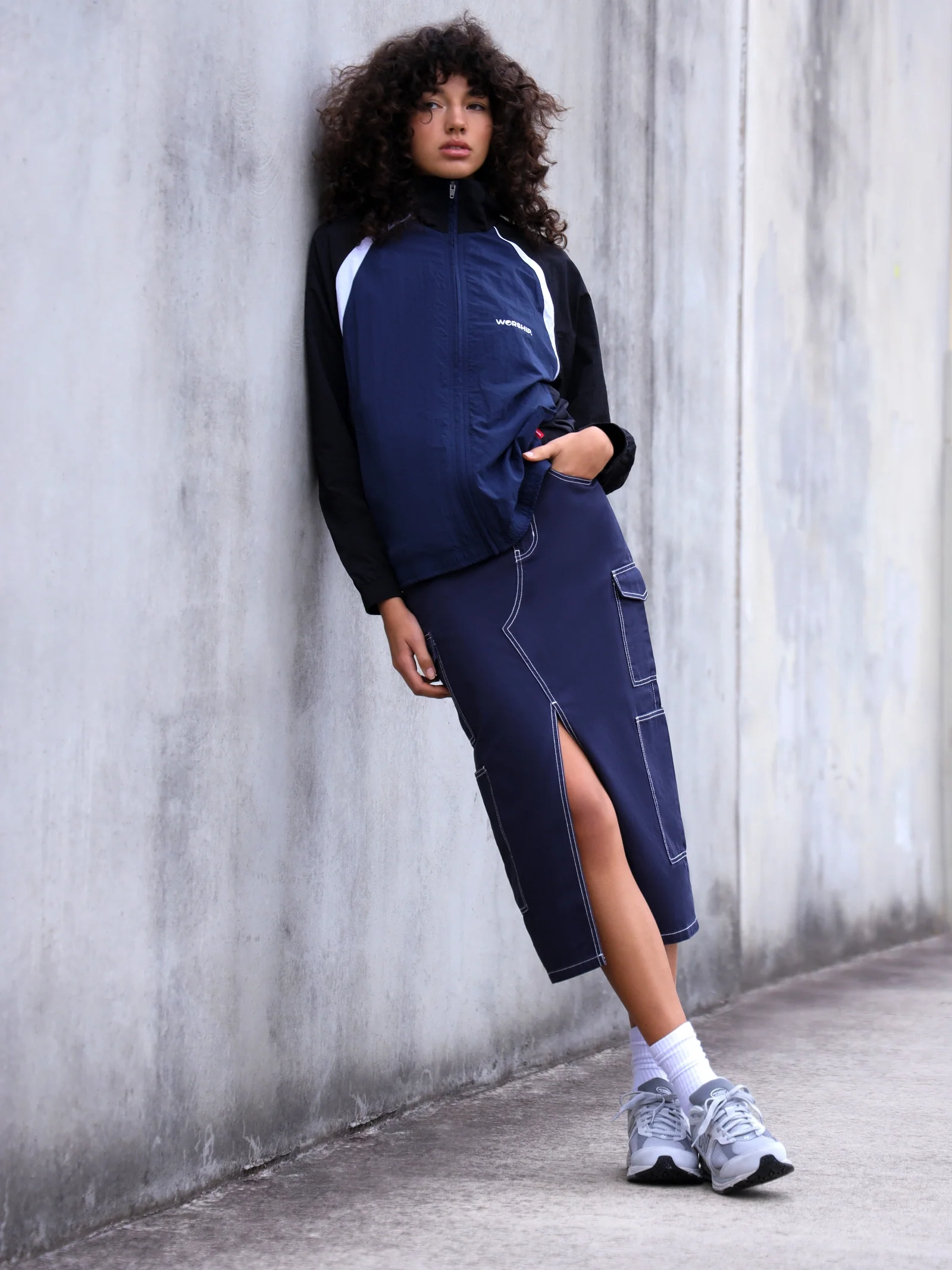 Neptune Denim Skirt