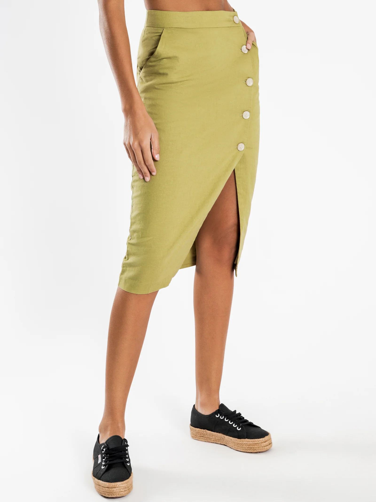 Neve Linen Skirt