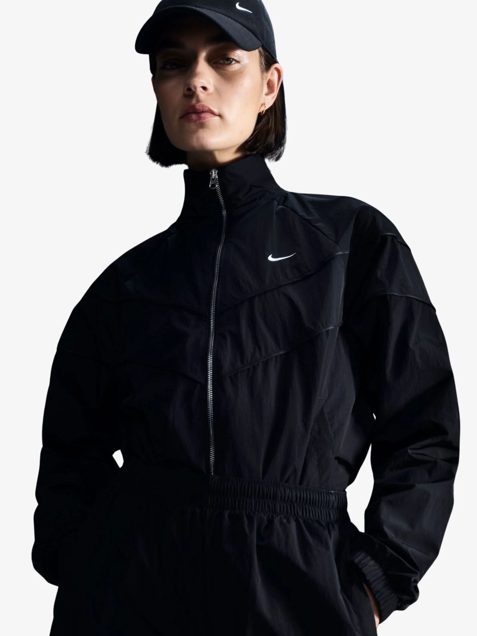Women's Loose UV Woven Full-Zip Jacket
