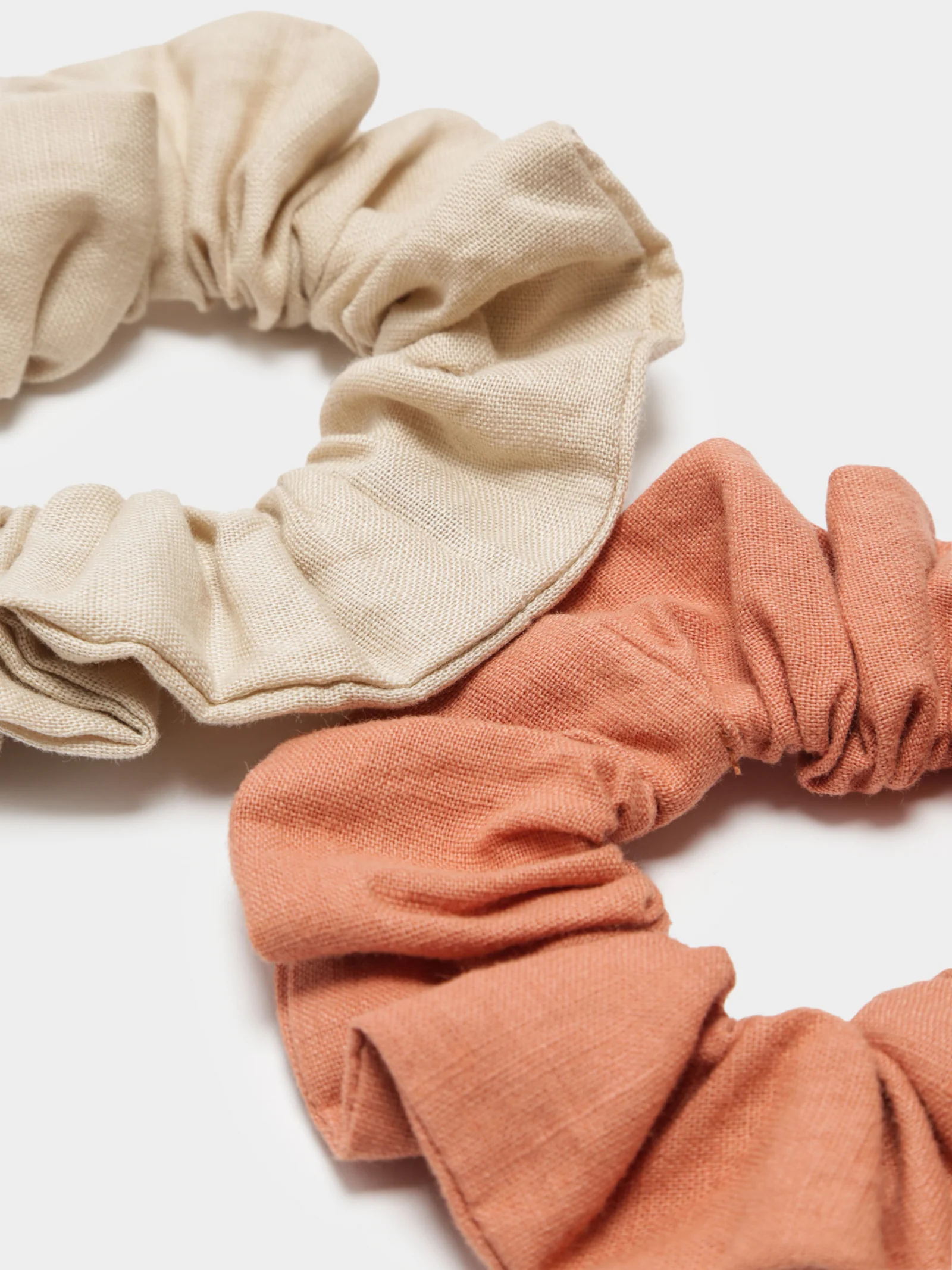 Nude Lucy Linen Scrunchie