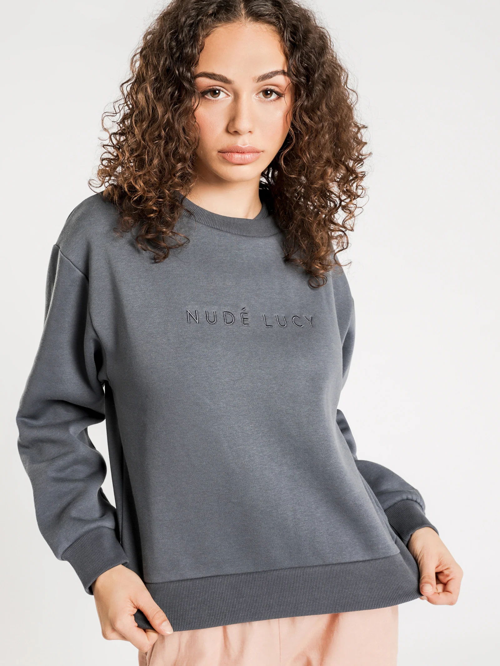 Nude Lucy Slogan Sweat