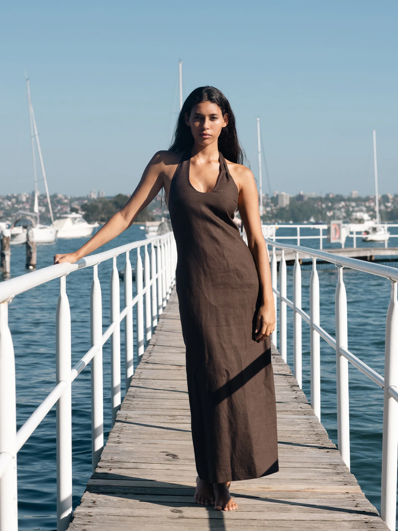 Zayda Linen Dress
