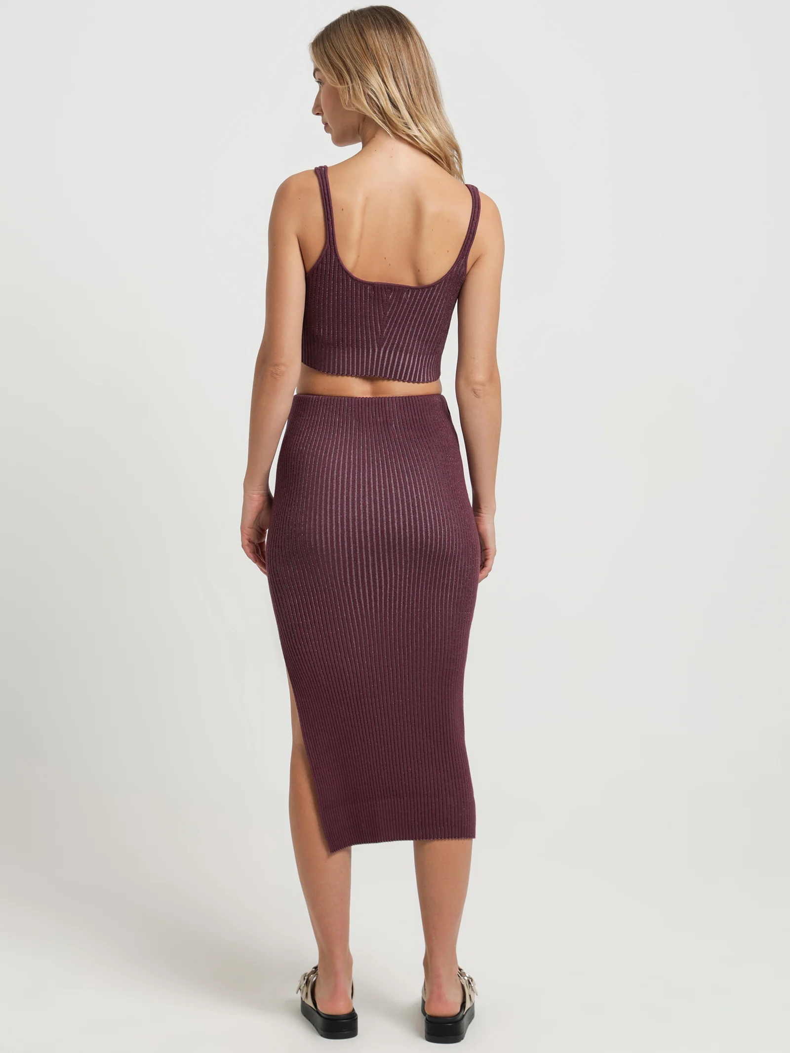 Olivia Knit Midi Skirt - Image 5