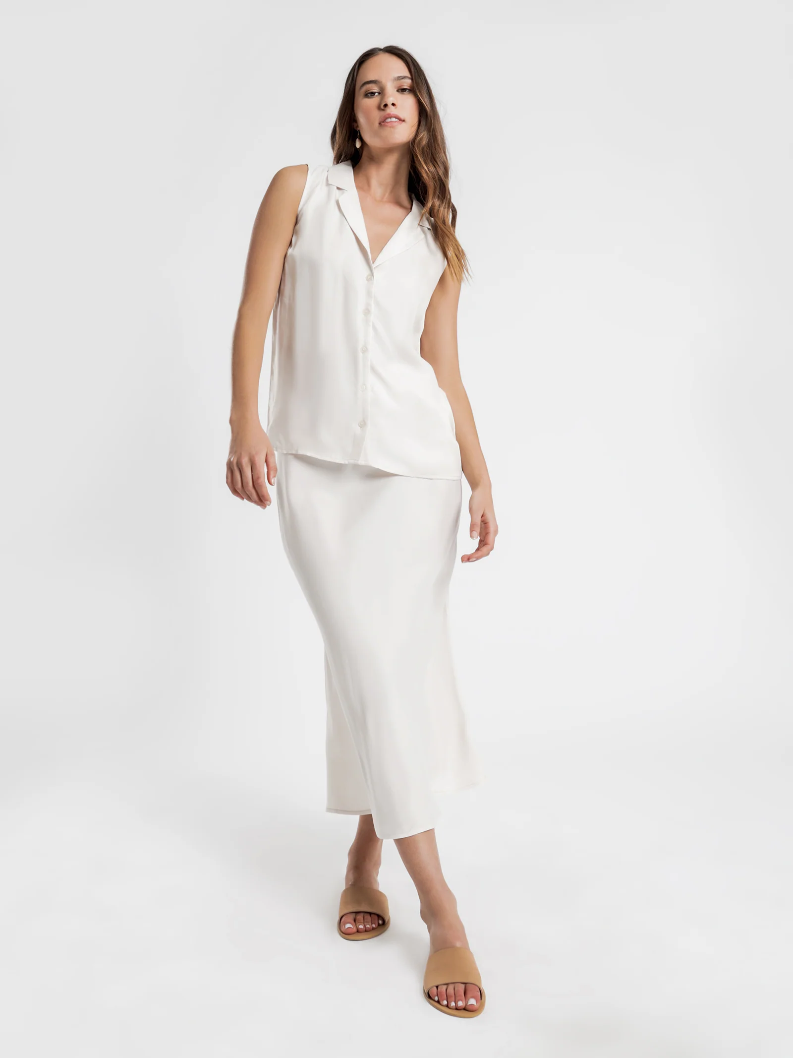 Parker Cupro Skirt - Image 2