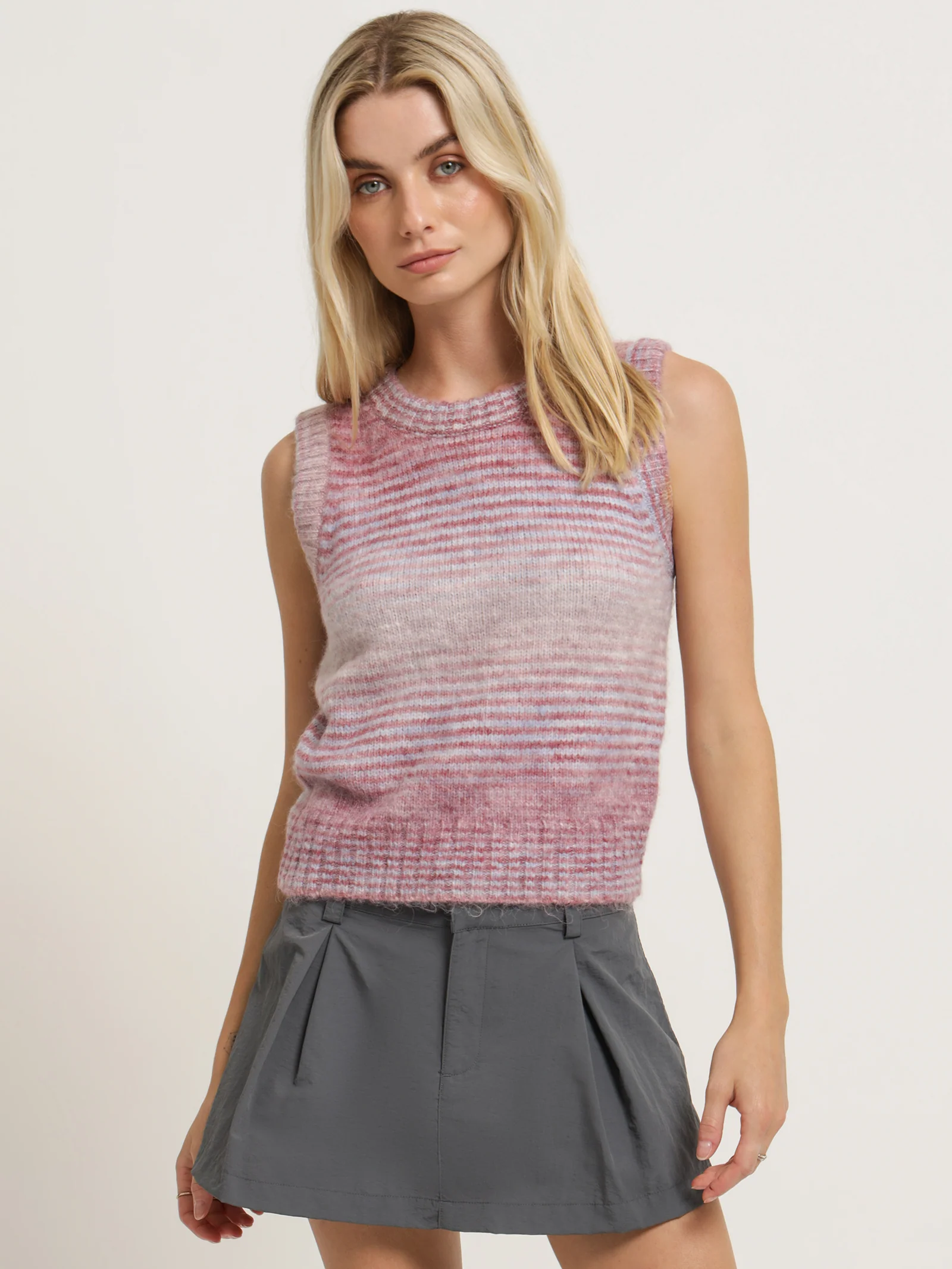 Pattern Knit Vest