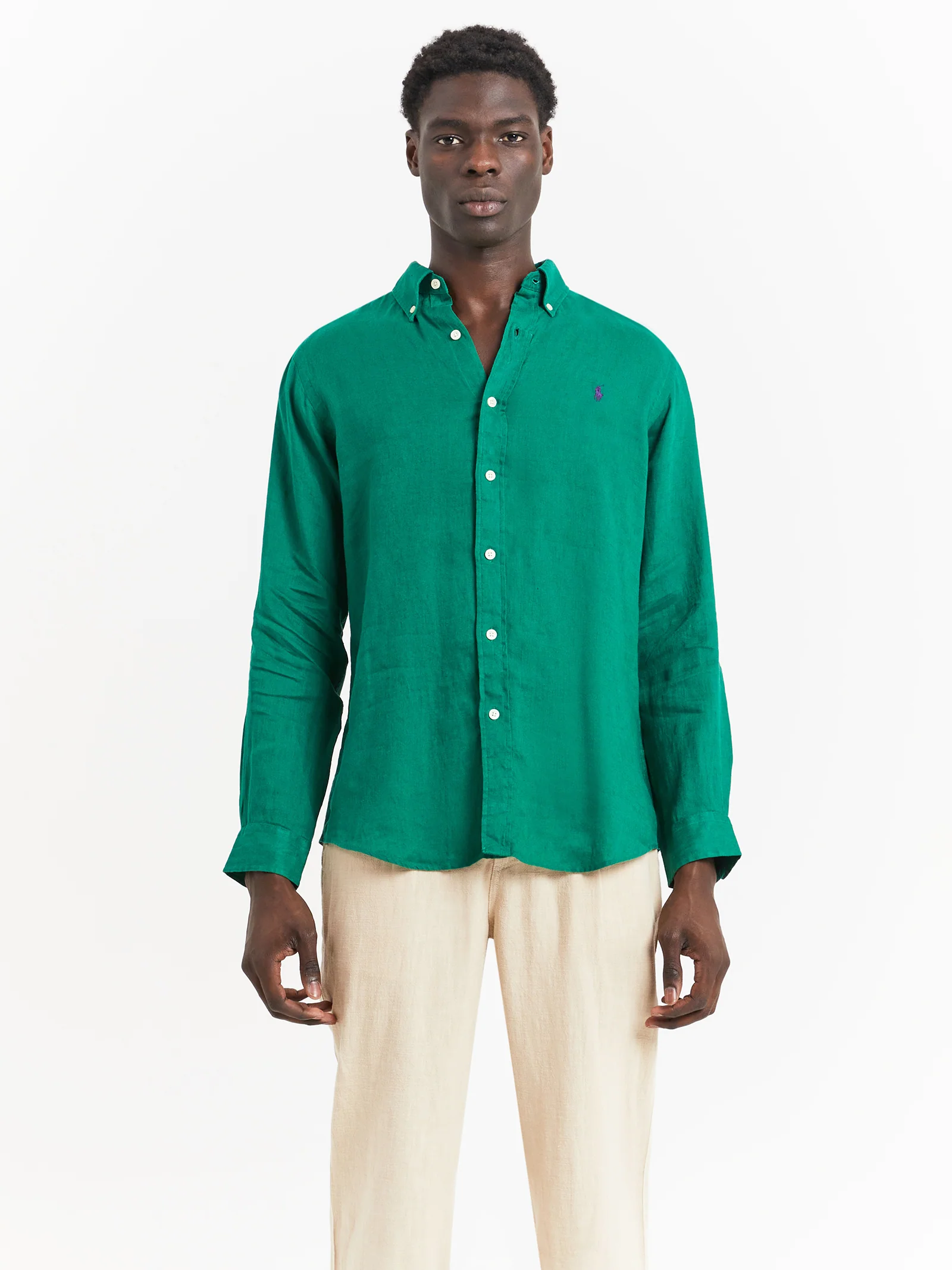 Piece Dye Linen T-Shirt