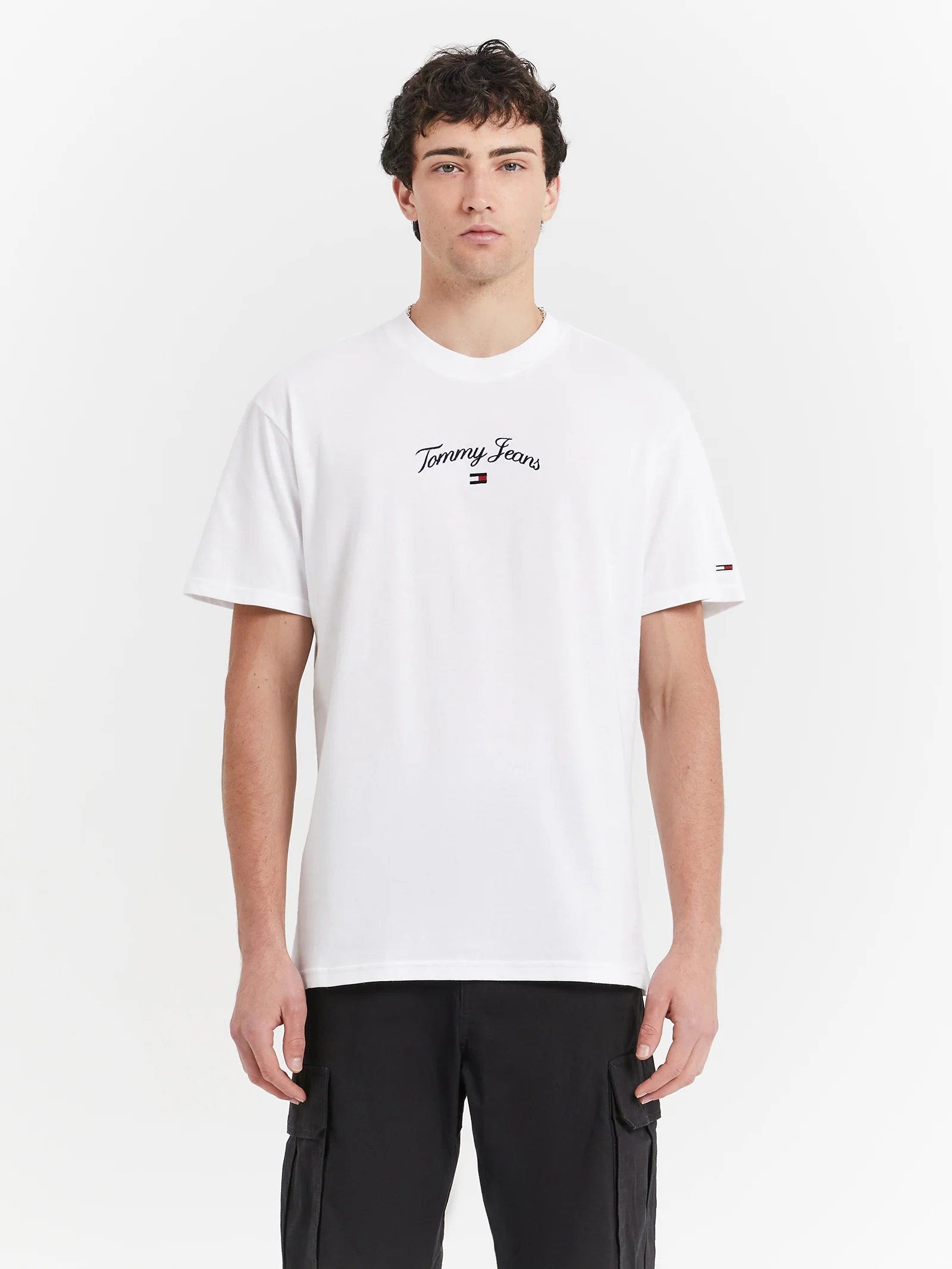 Relaxed Curved Serif Flag T-Shirt