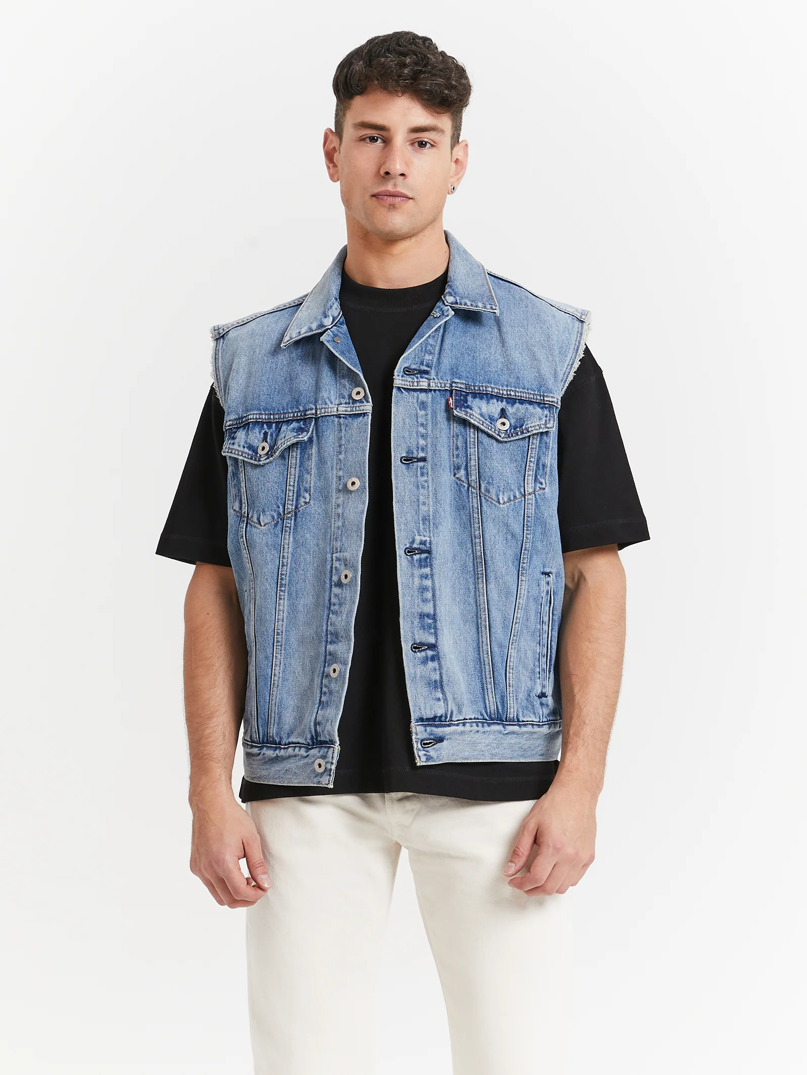 Relaxed Trucker Vest