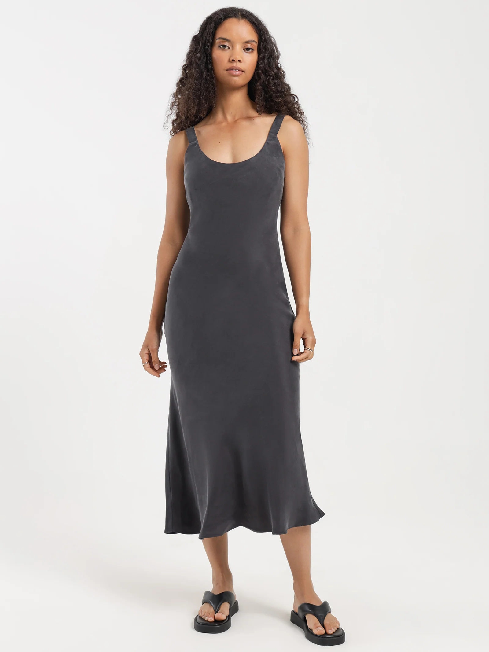 Ren Cupro Slip Dress