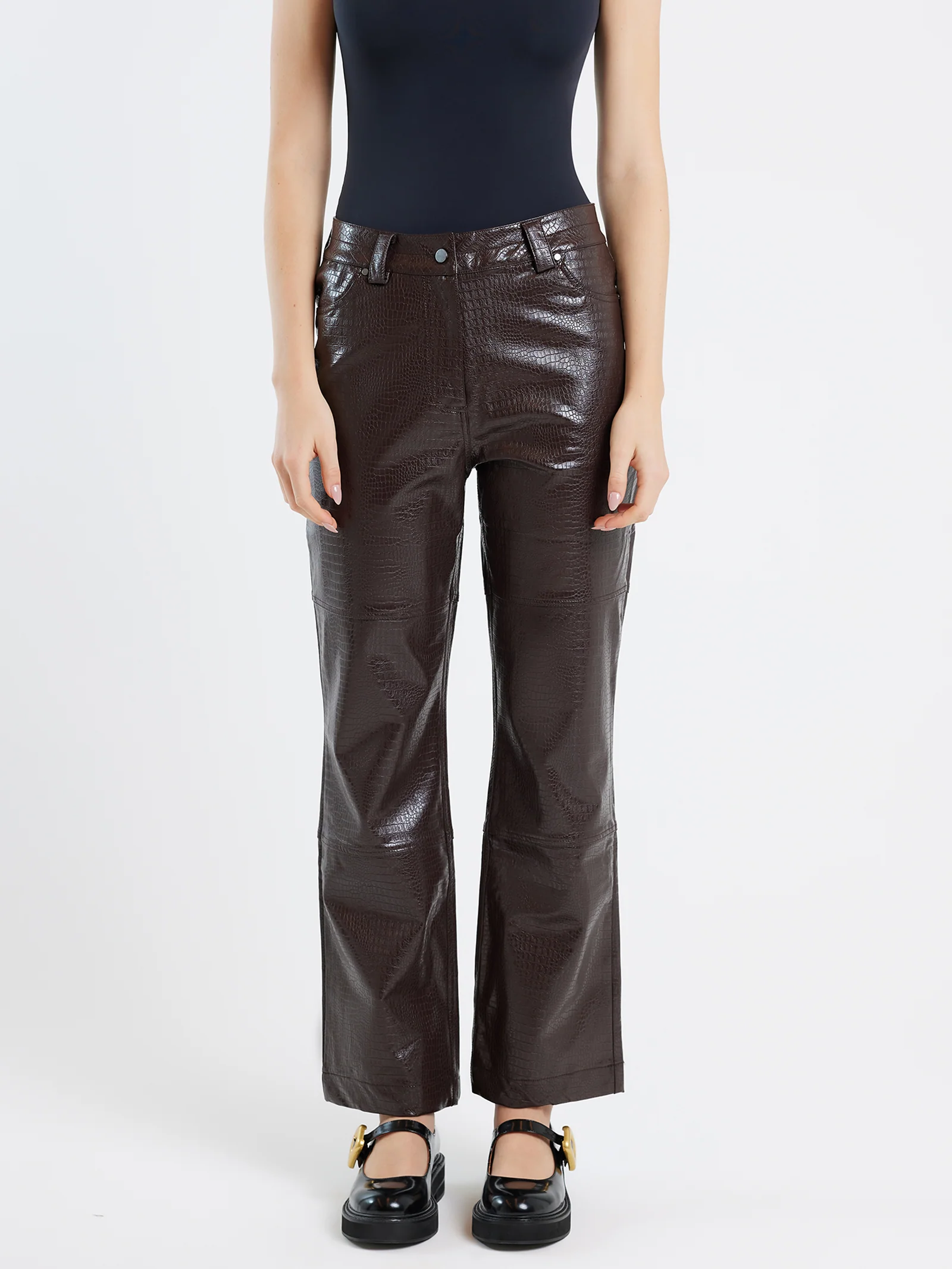 Rina Croc Pants