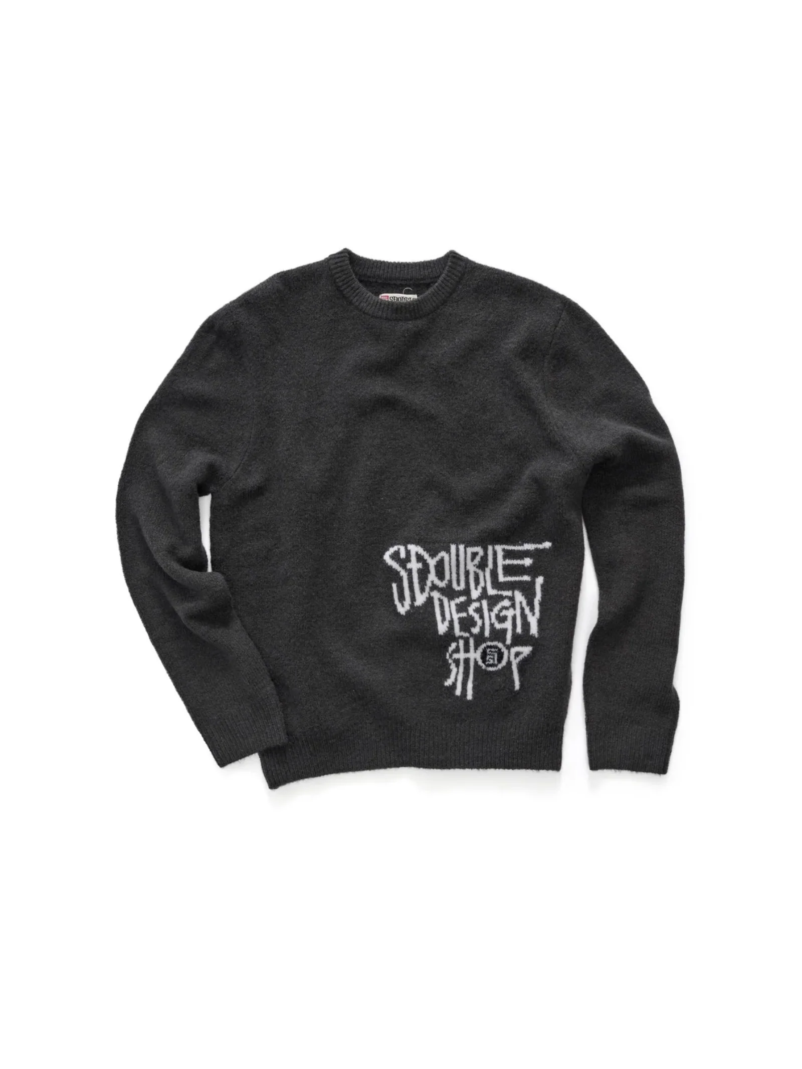 Placement Knit Mens Sweater