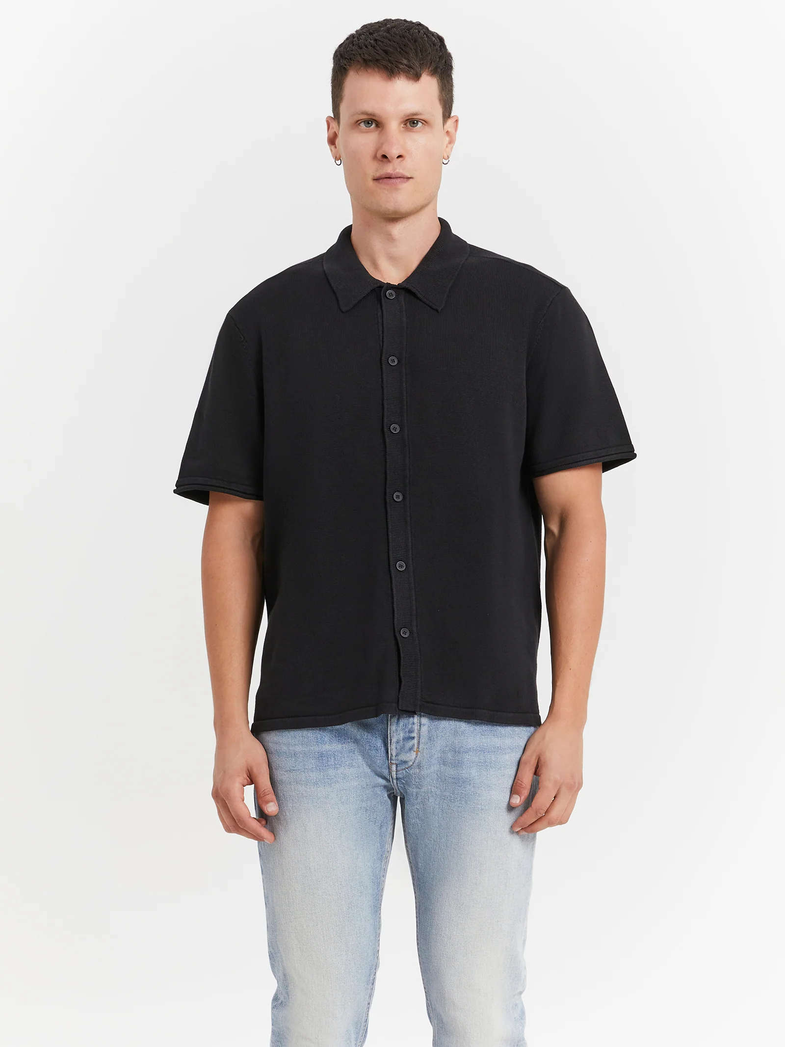 Saville Knit Short Sleeve Shirt