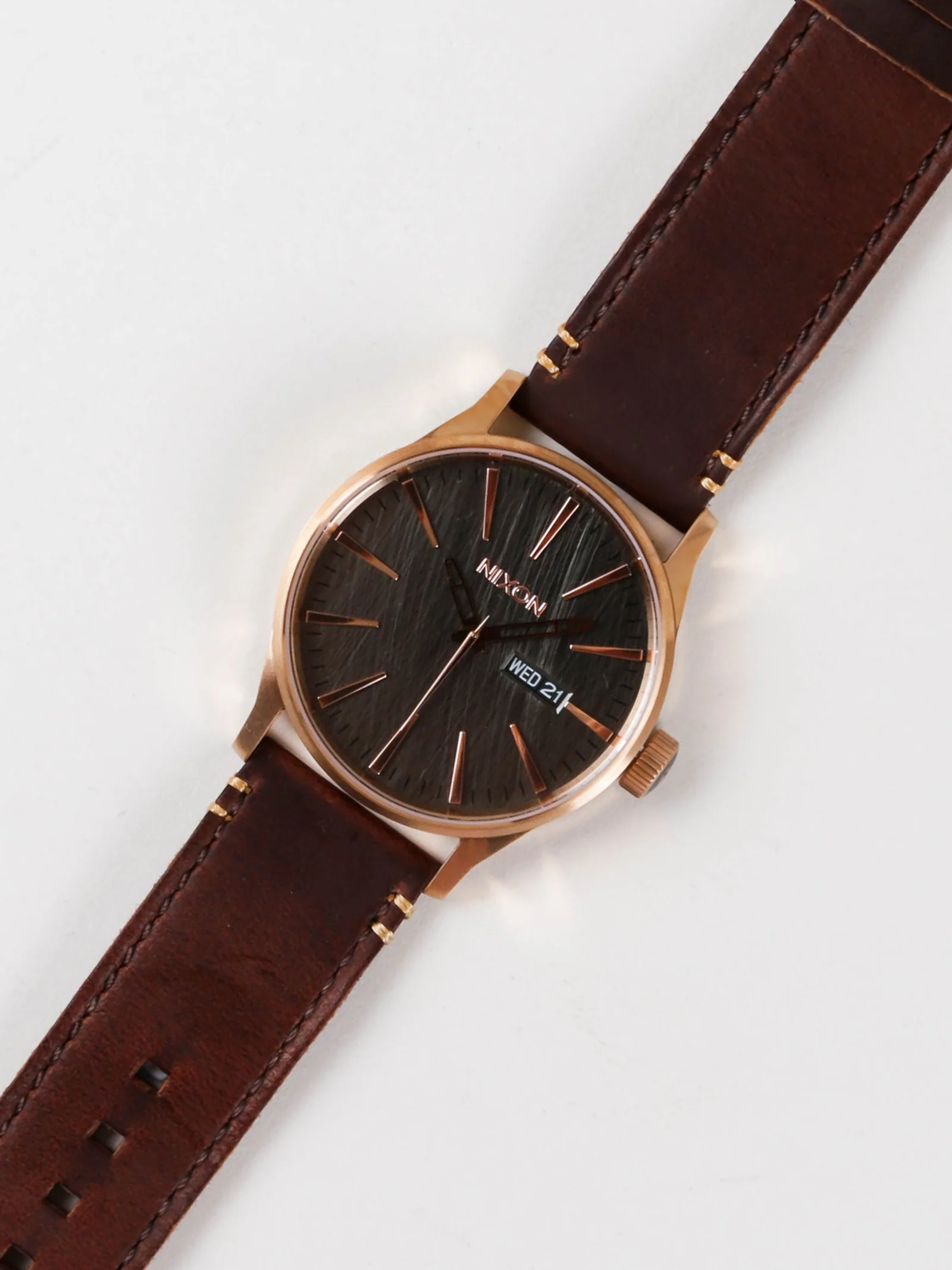 Sentry Leather 42mm Analogue Watch