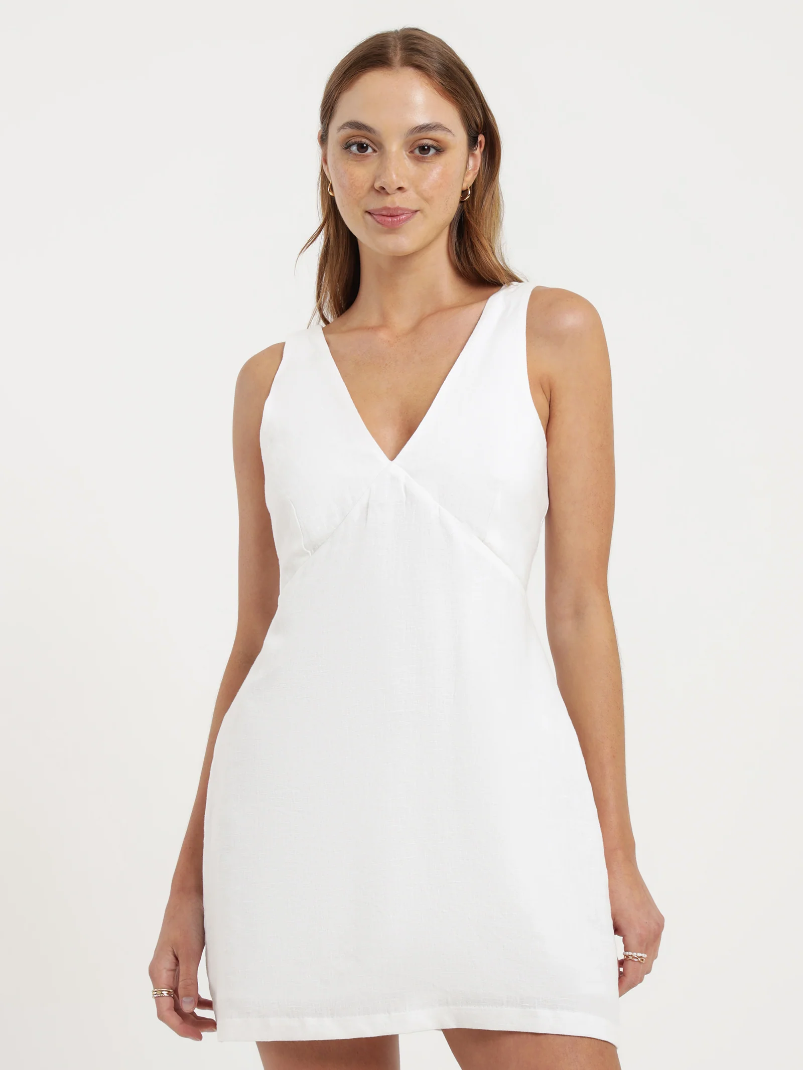 Sima Linen Mini Dress