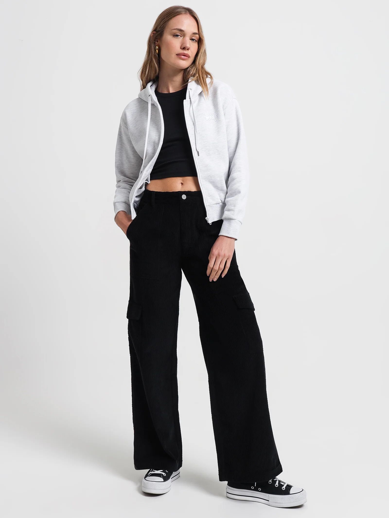 Stock Zip Through Hoodie - Image 2
