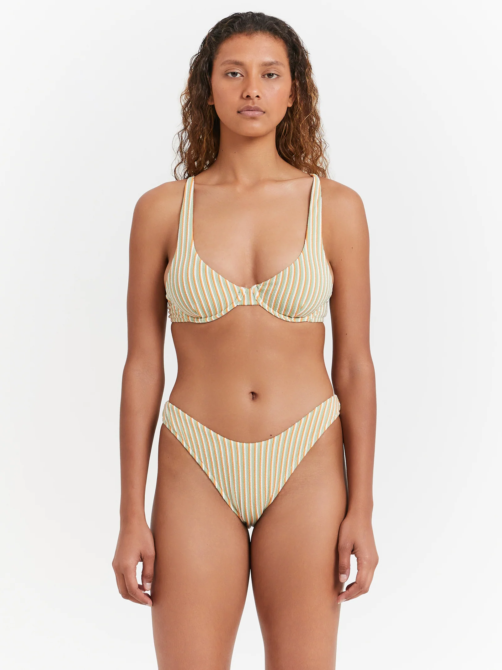 Sunbather Stripe Underwire Top