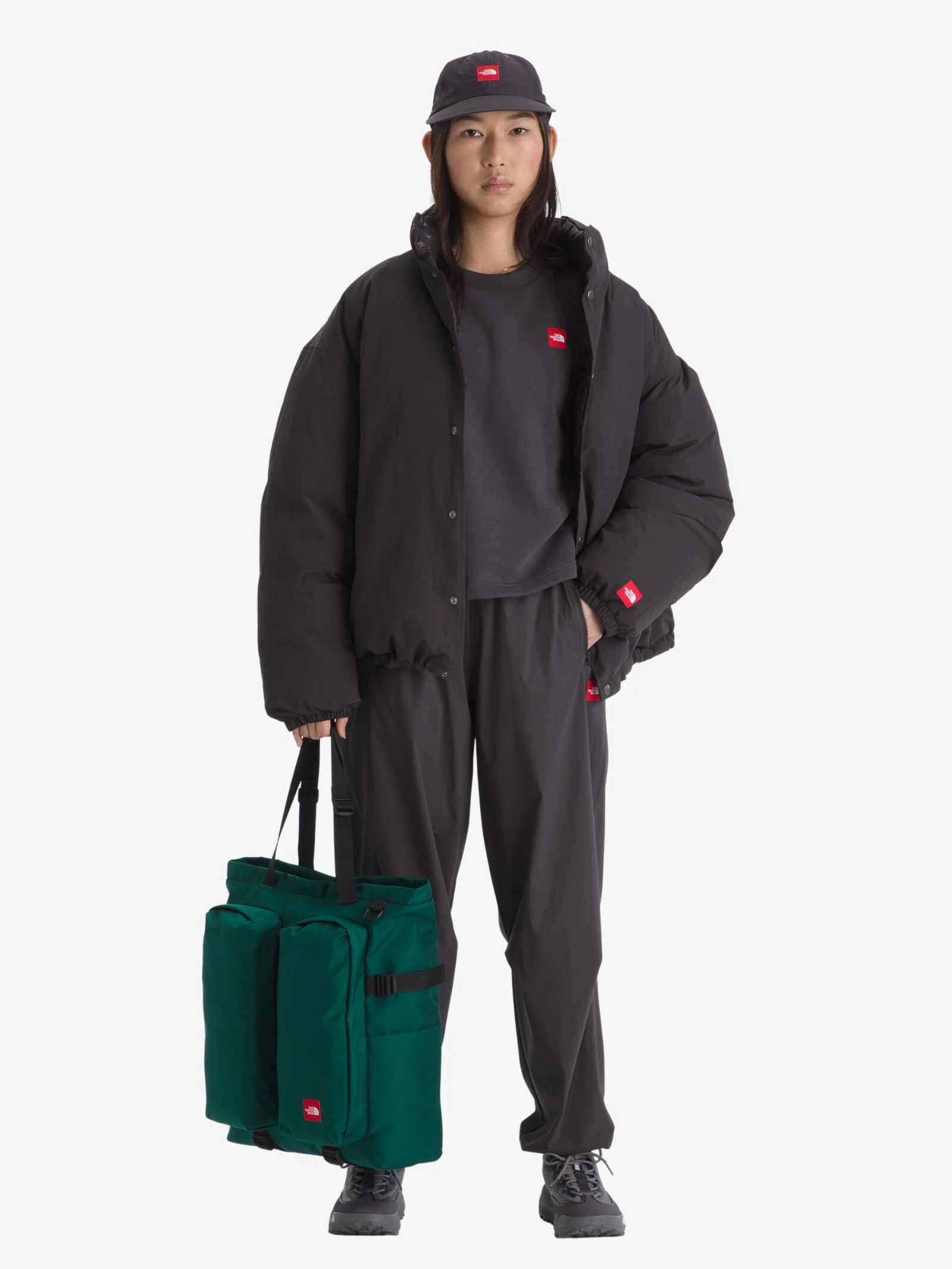 Women’s TNF Red Box Crew