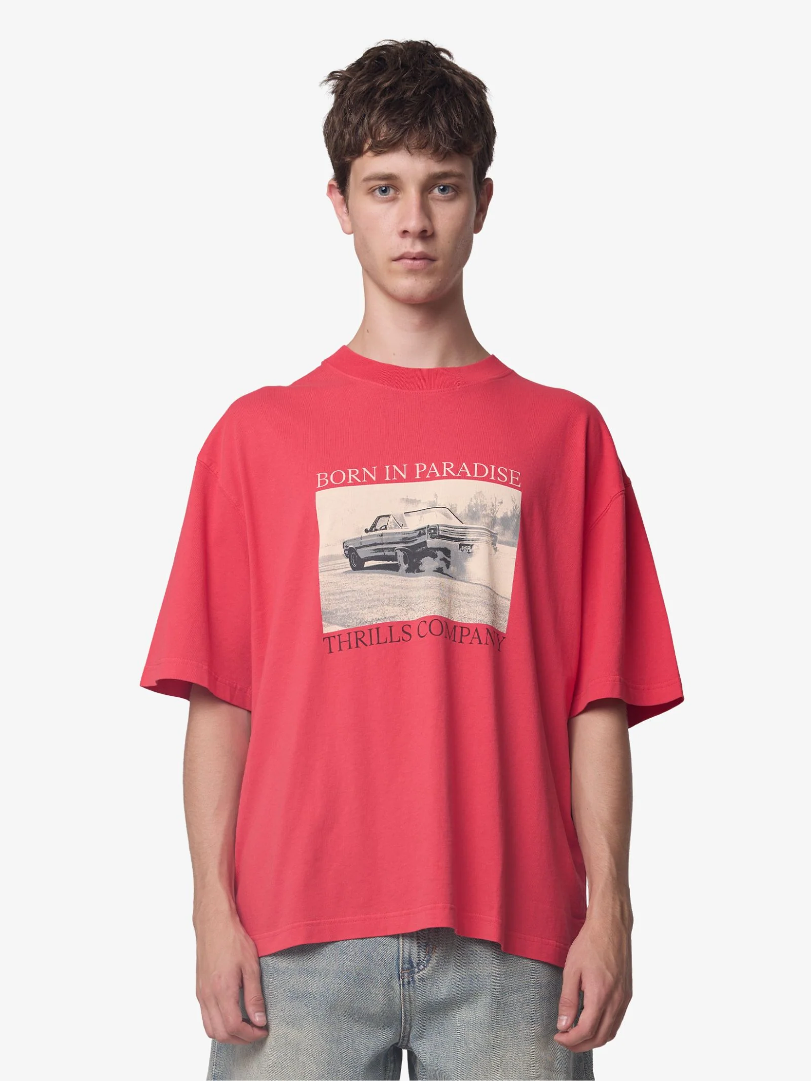 Metal And Dust Box Crop Tee
