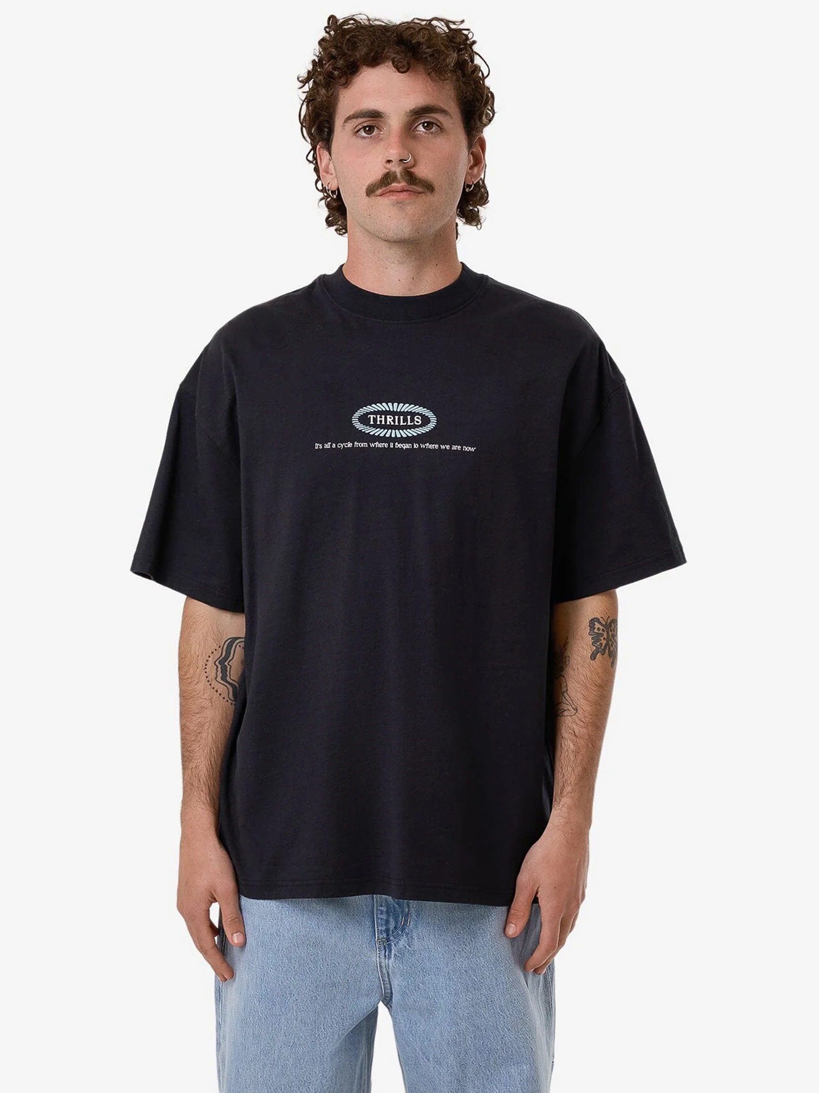 Still Life Box Fit Oversize Tee