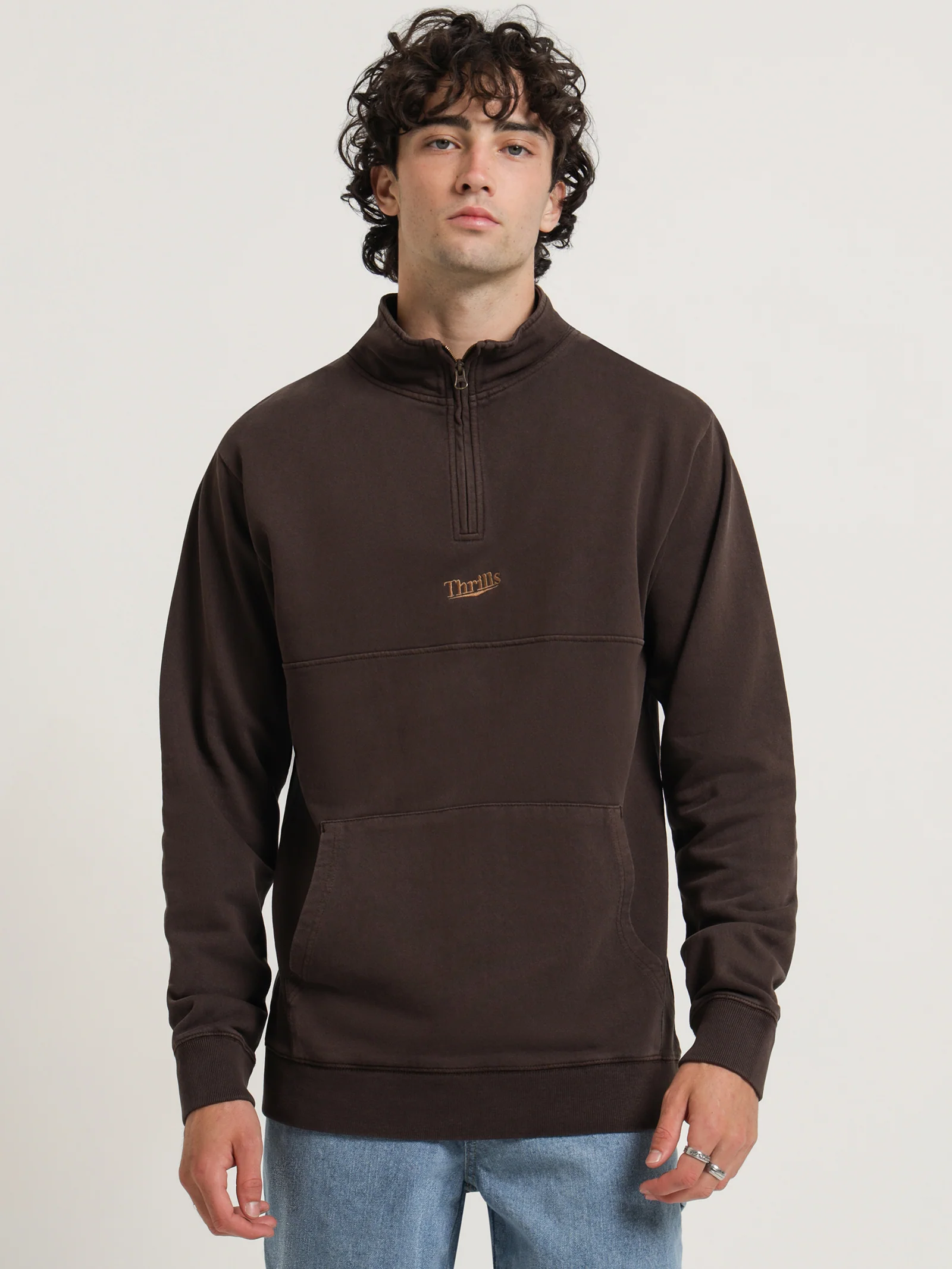 Time for Thrills 1/4 Zip Sweater