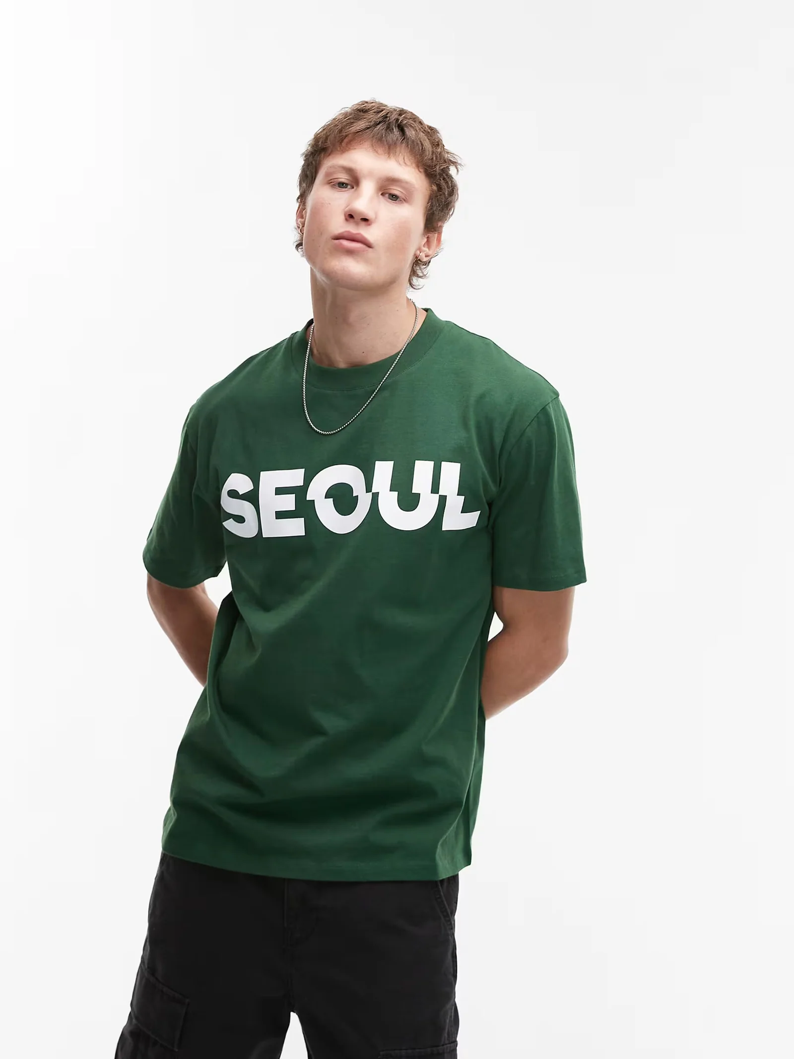 Seoul Print Oversized T-Shirt