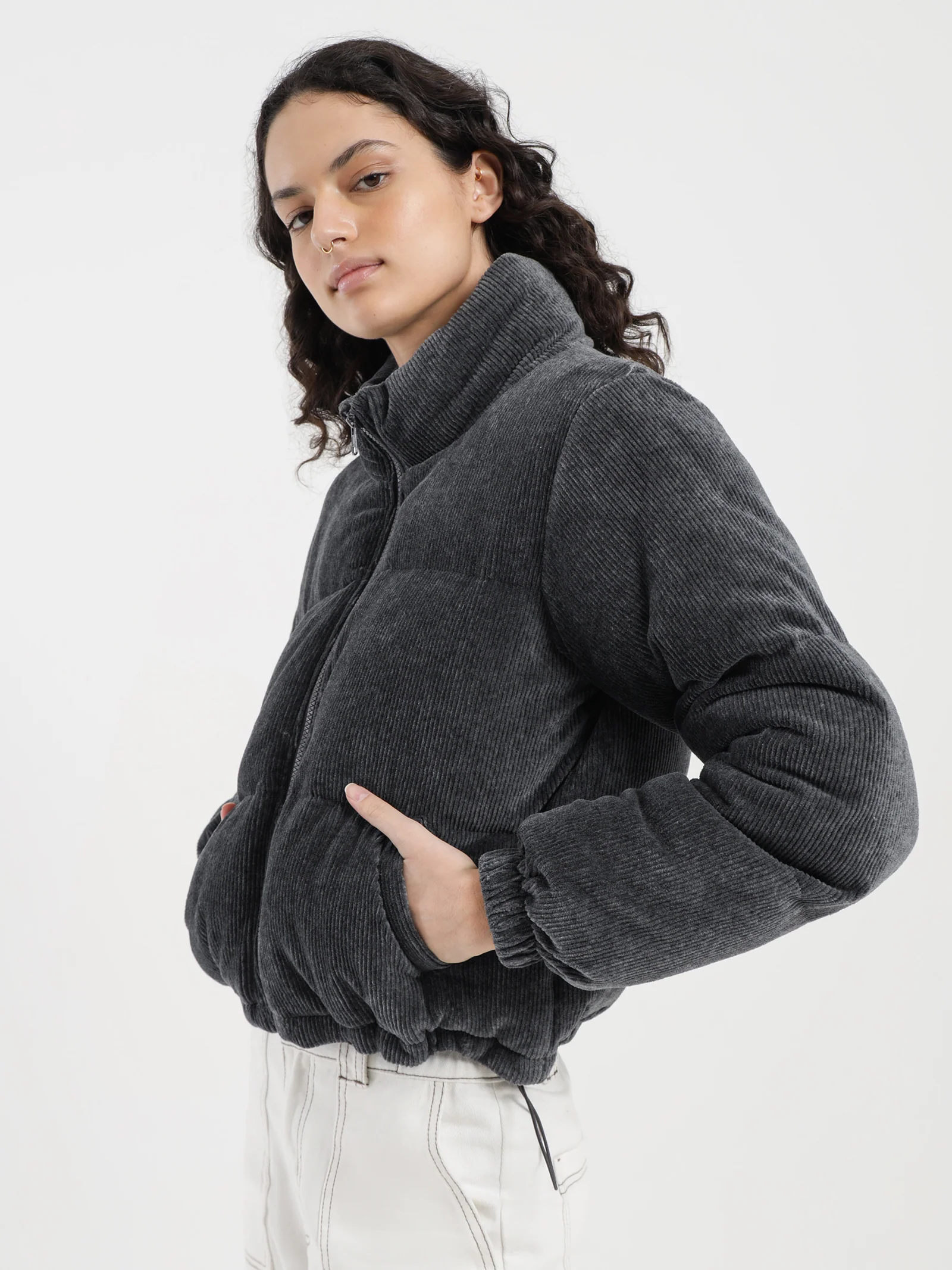 Tyler Cord Puffer Jacket