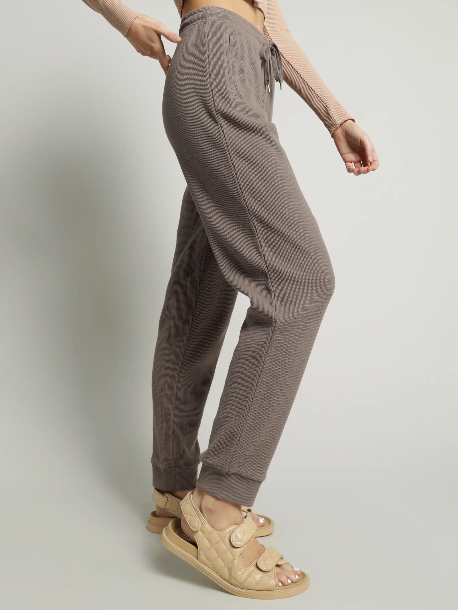 Uma Waffle Track Pants