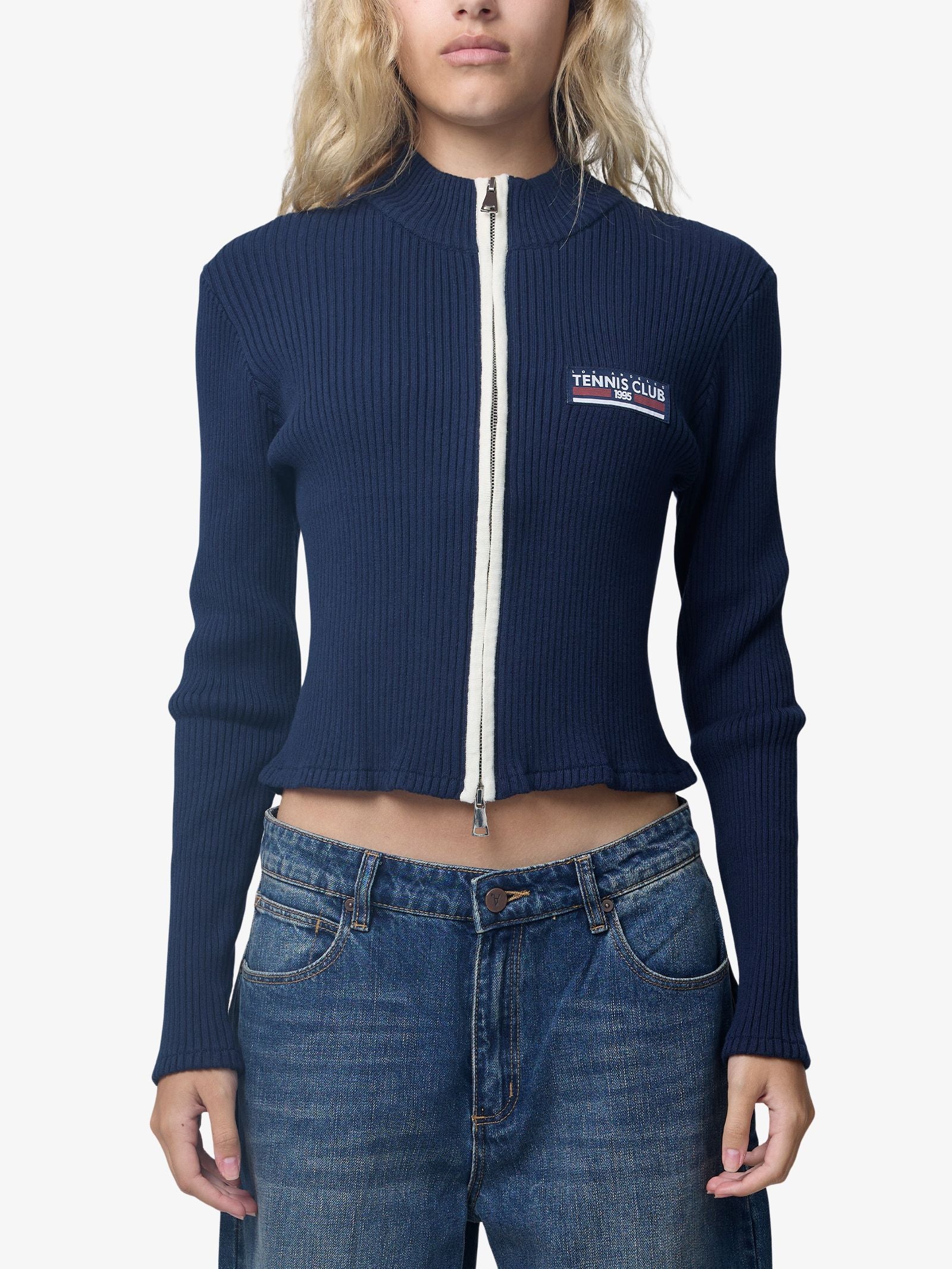 1995 Tennis Club Knitted Jacket