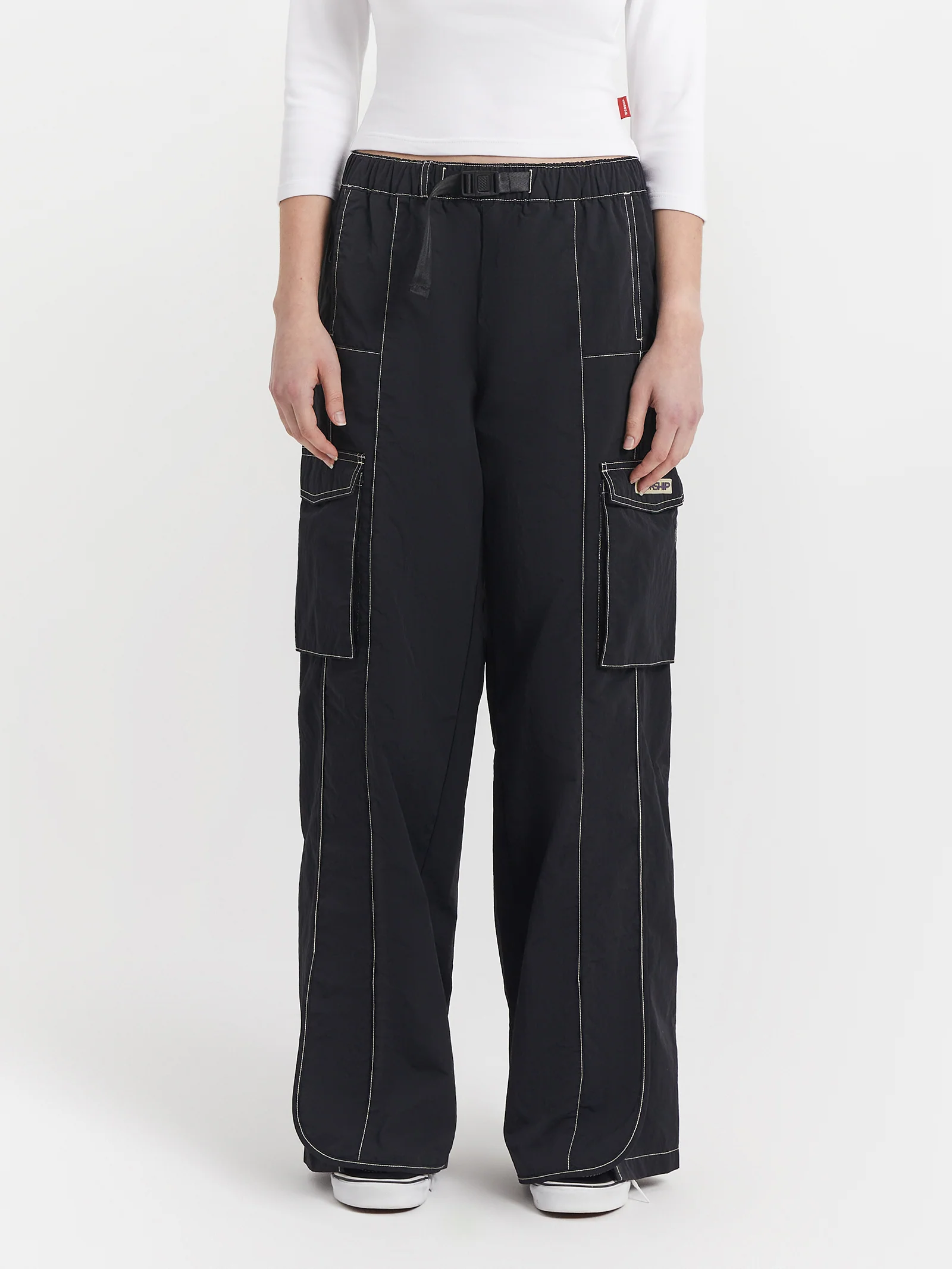 Alienation Nylon Cargo Pants