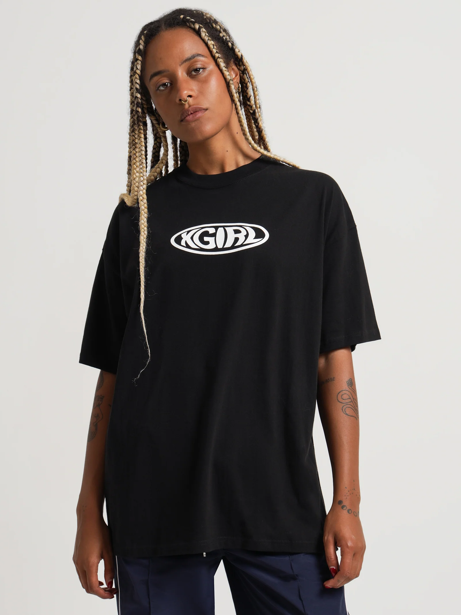 Wrap Logo Oversized T-Shirt