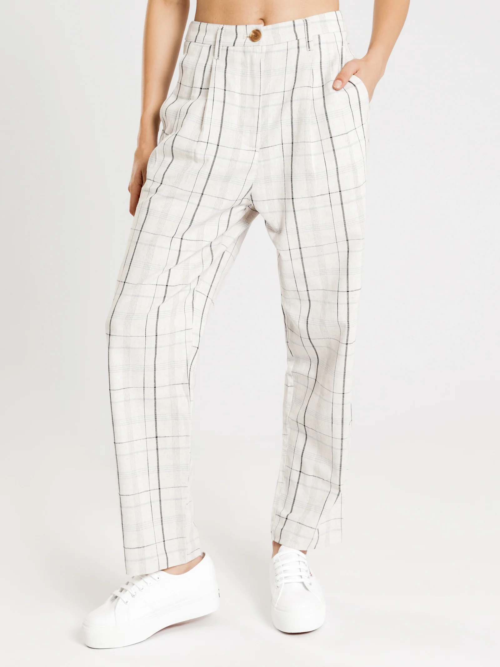 Wren Check Pants