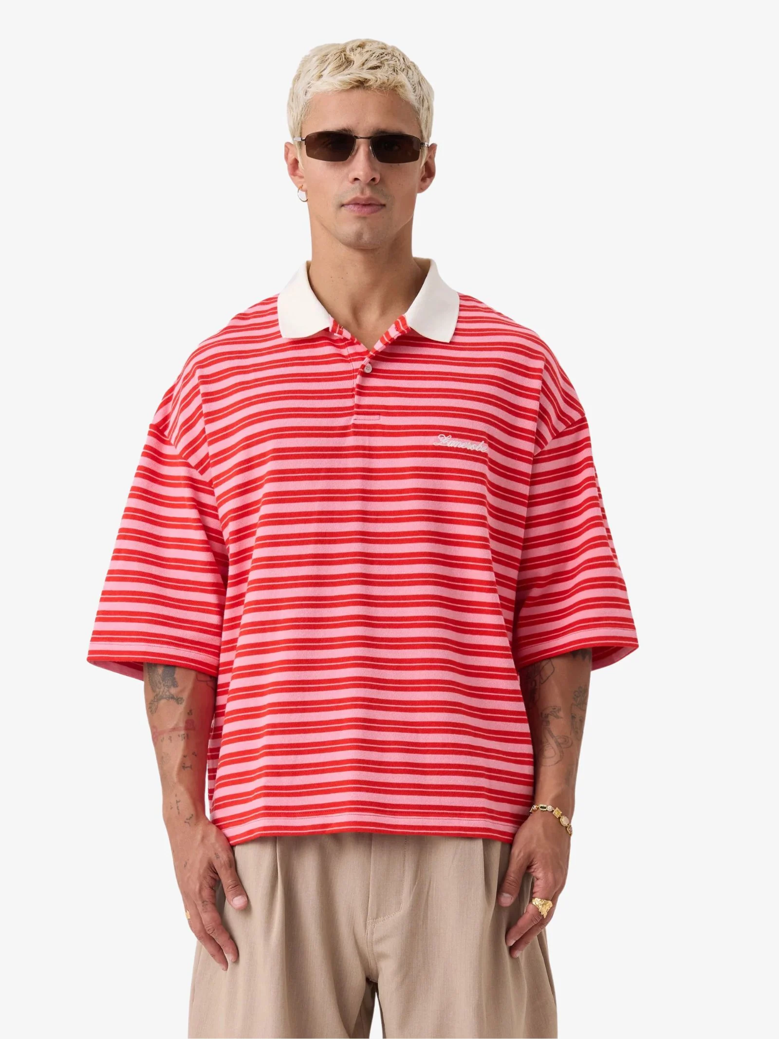Box Crop Polo Shirt