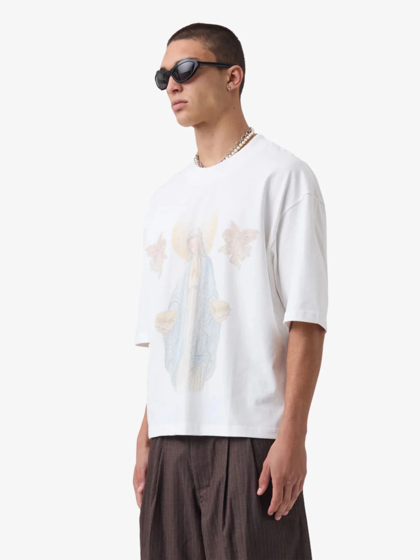 Mary Crop Flow Tee - Image 2
